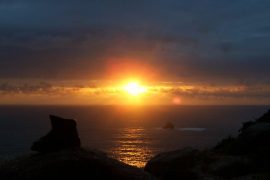 Sonnenuntergang in Finisterre