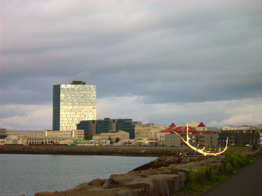 Promenade in Reykjavik