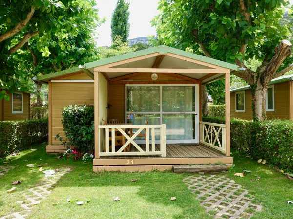 Bungalow am Campingplatz Bassegoda Park in Katalonien