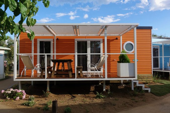 Bungalow am Campingplatz Salata in Katalonien