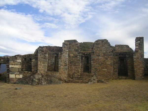 Inkaruinen in Choquequirao