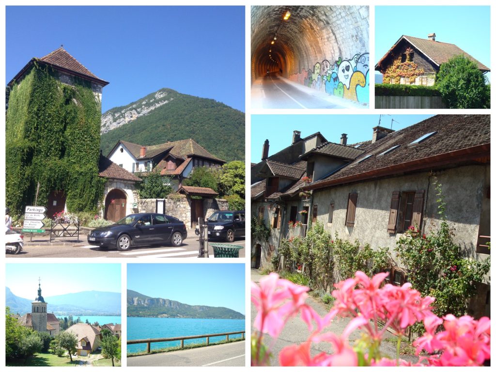 Eindrücke von der Lac d'Annecy Seeumrundung mit dem Fahrrad