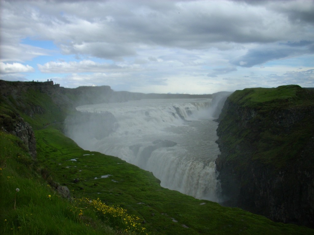 Gullfoss Wasserfall in Island