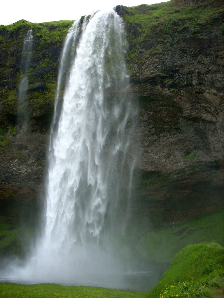 Wasserfall am Weg nach Þórsmörk (Thorsmörk)