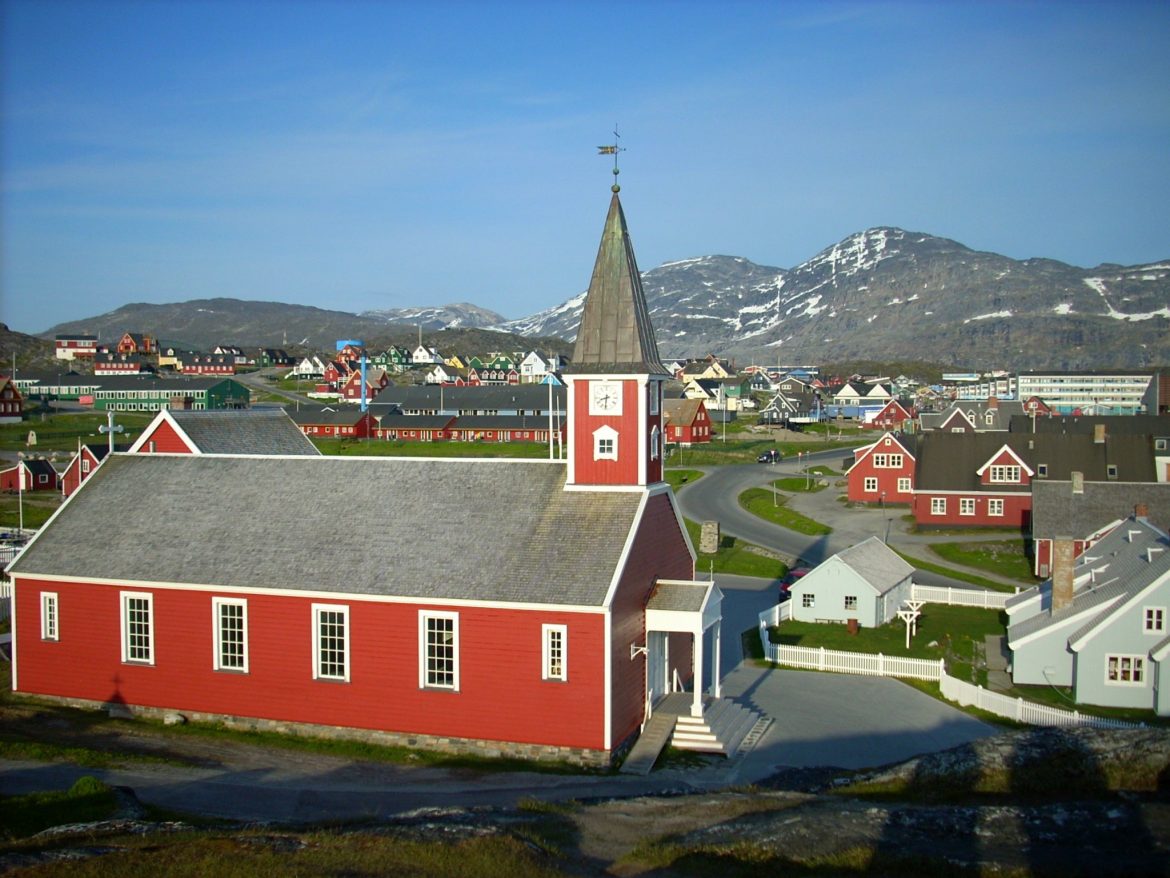 Rote Kirche in Nuuk