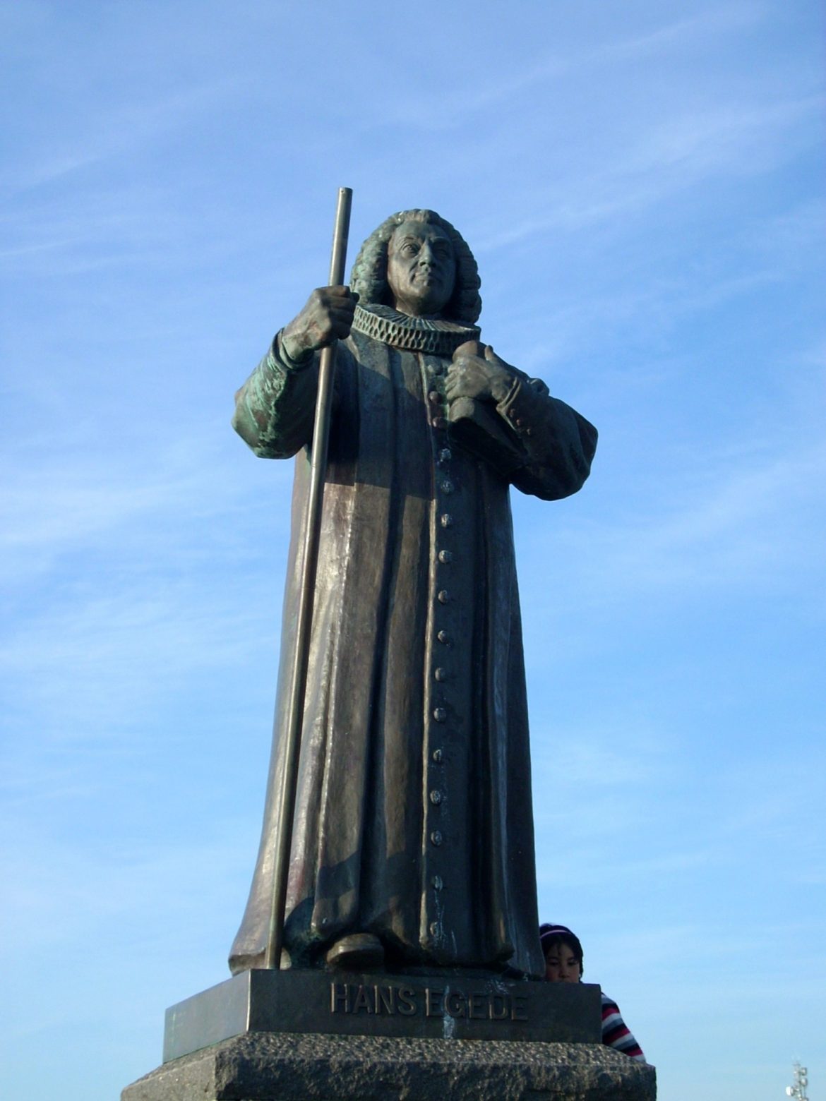 Statue von Hans Egede in Nuuk