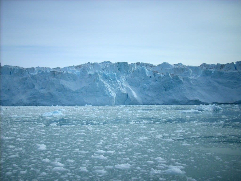 Eisberge vom Eqi Gletscher