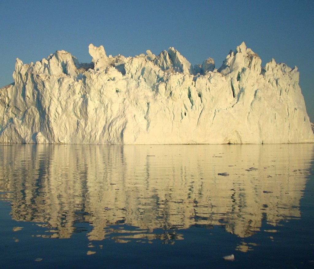 Eisberg im Illulisat Eisfjord in Grönland