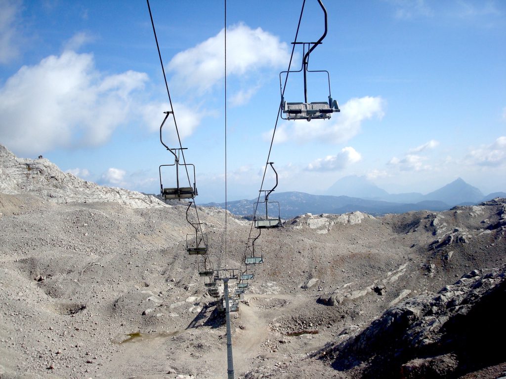 Sessellift beim Schladminger Gletscher