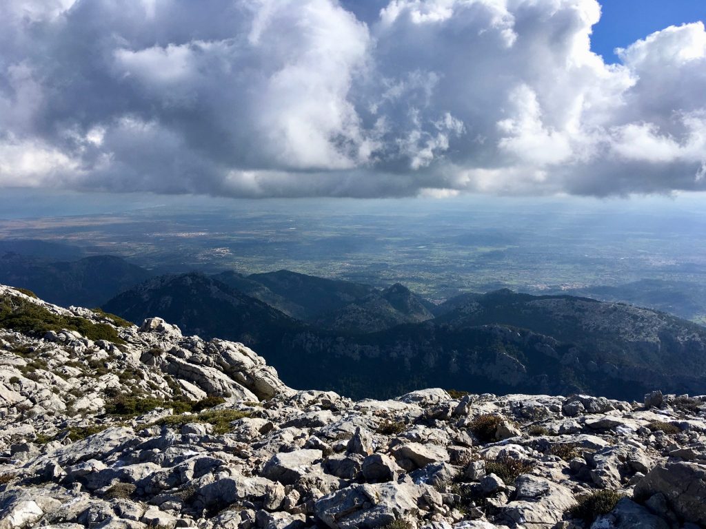 GR 221: Ausblick Puig de Massanella