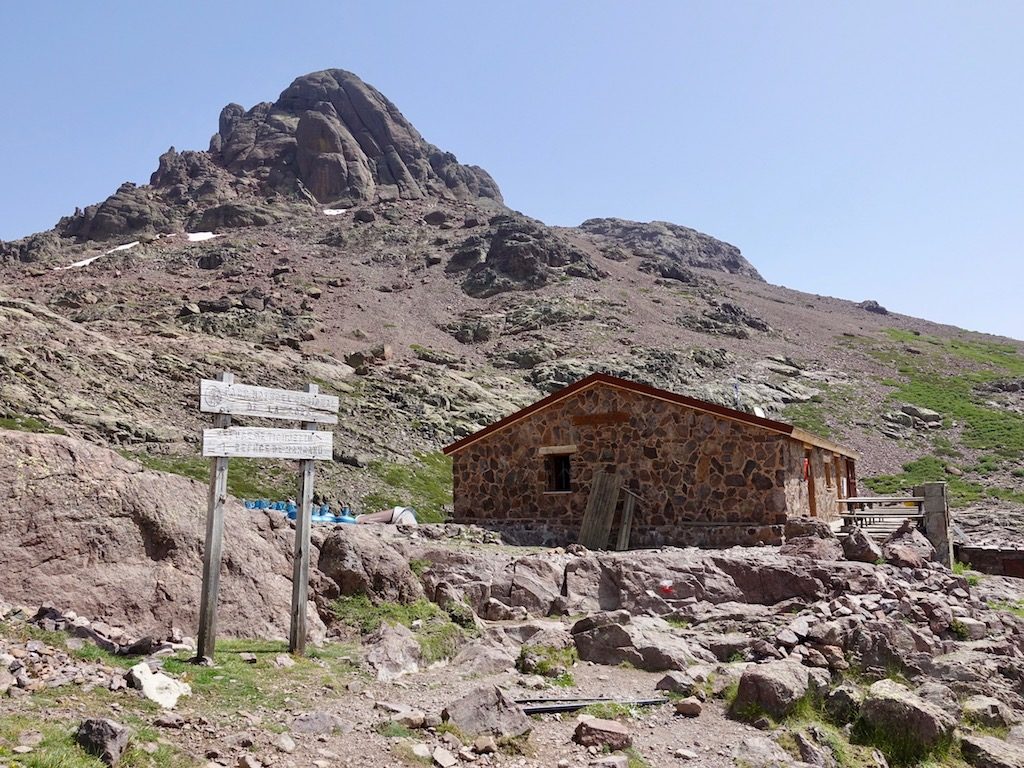 GR20-Korsika-Wandern: Refuge Ciuttulu di i Mori