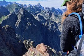 Traumausblick an der Bocca di Pisciaghia am GR20