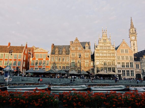 Graslei & Korenlei in Gent