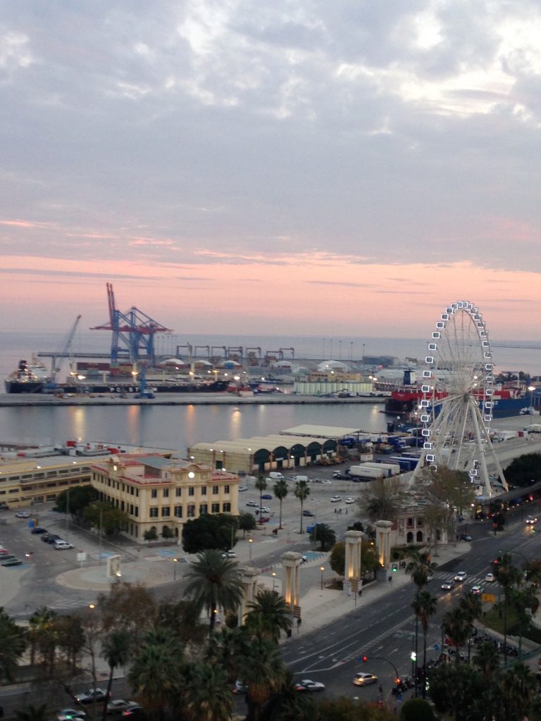 Hafen_Dachterrasse_Malaga