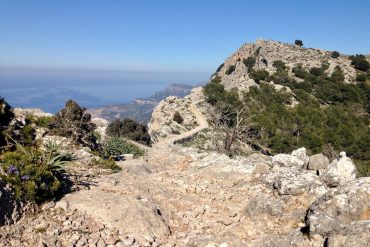 Hoehenweg S’Arxiduc von Valldemossa nach Deià