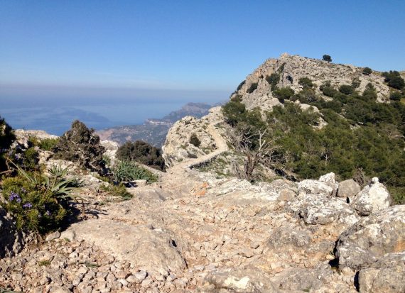 Hoehenweg S’Arxiduc von Valldemossa nach Deià