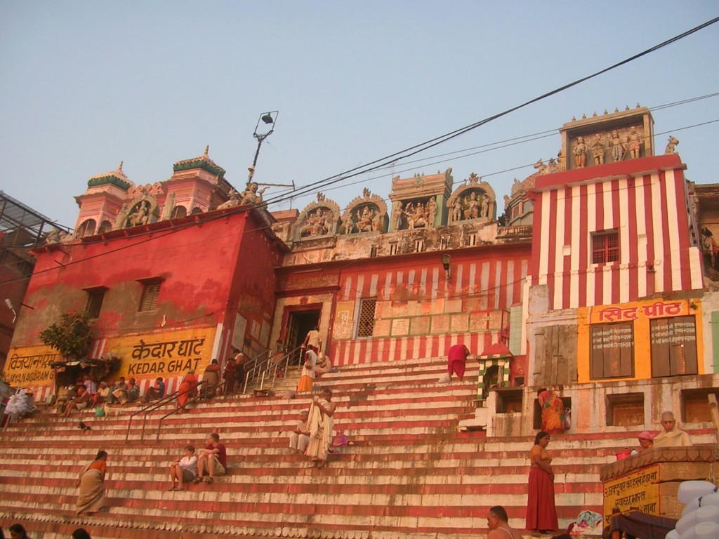 Kedar Ghat in Varanasi