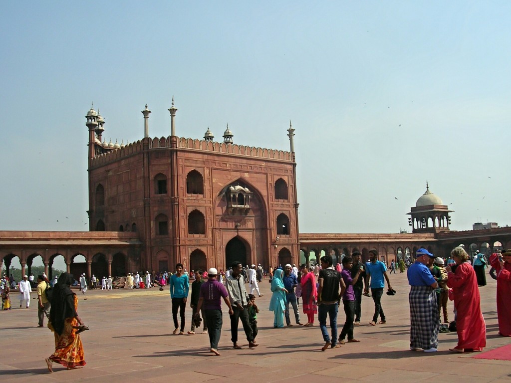 Jama Masjid (Freitagsmoschee) in Delhi