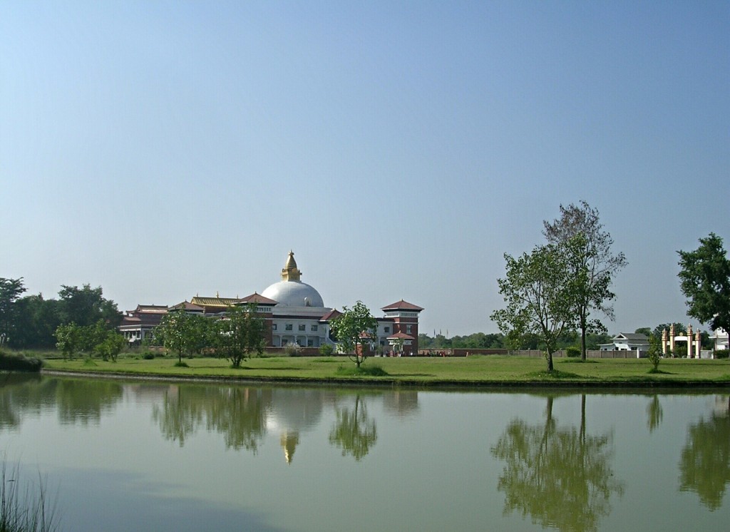 Nepalesischer Tempel in Lumbini