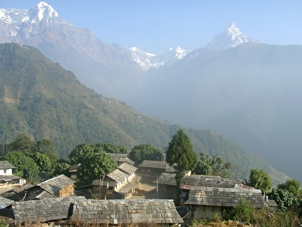 Ghandruk in Nepal