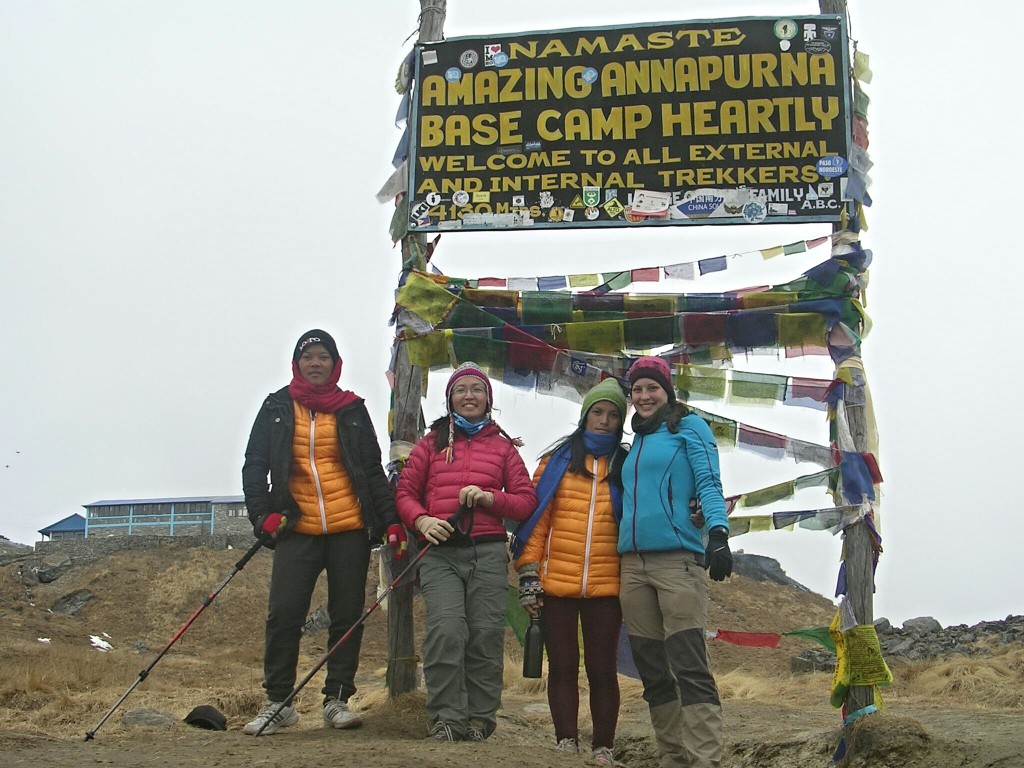Annapurna Basecamp Tafel