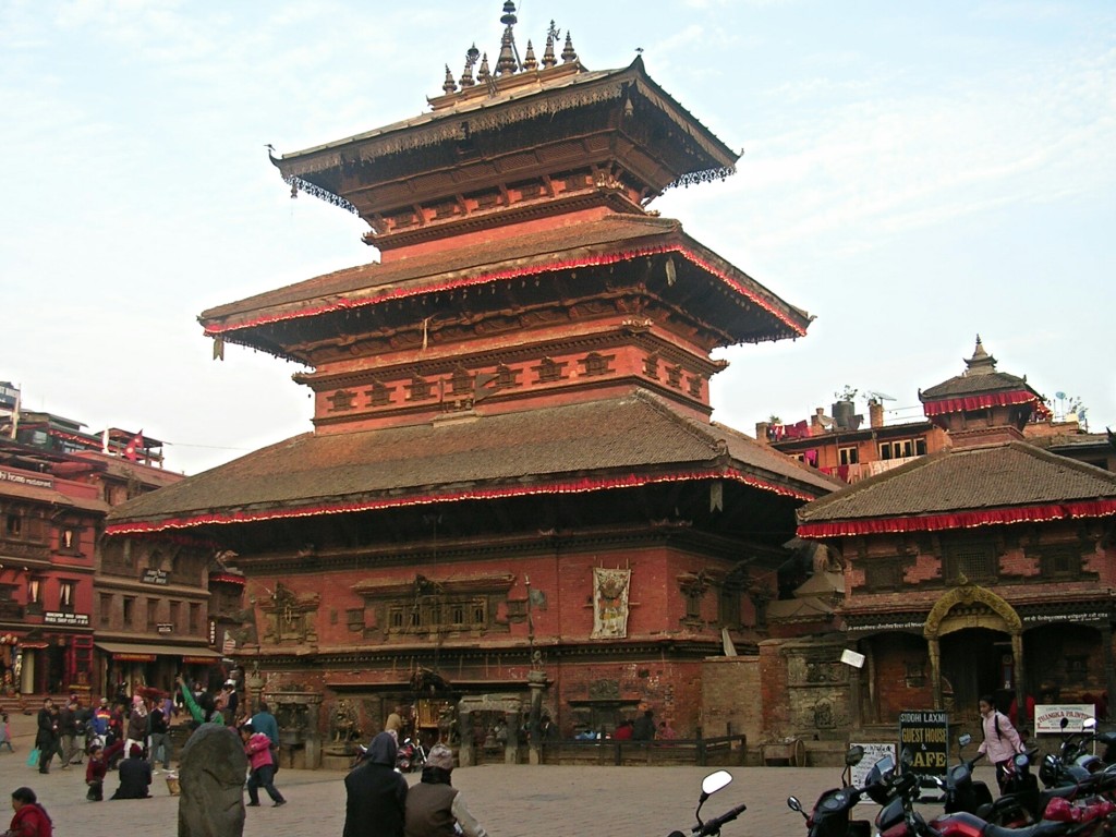 Taumadhi Square in Bhaktapur
