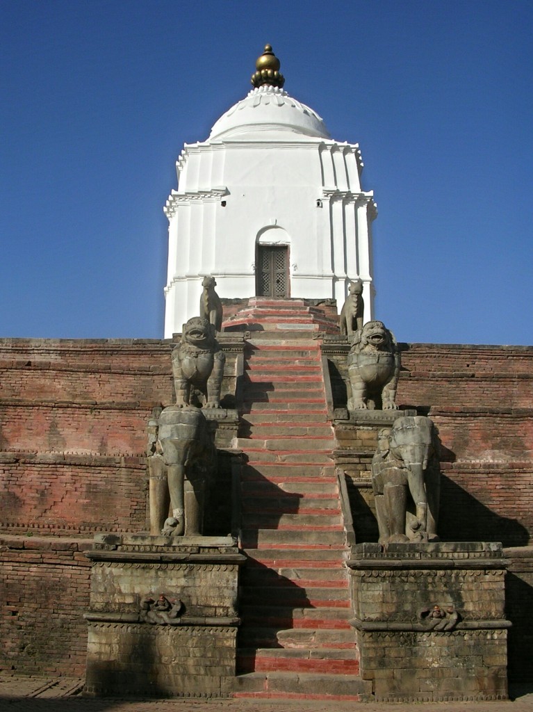 Mahadev Temple am Durbar Square in Nepal
