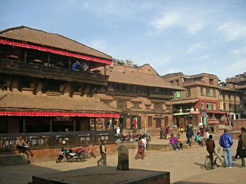 Bhairab Nath Temel am Taumadhi Square in Bhaktapur