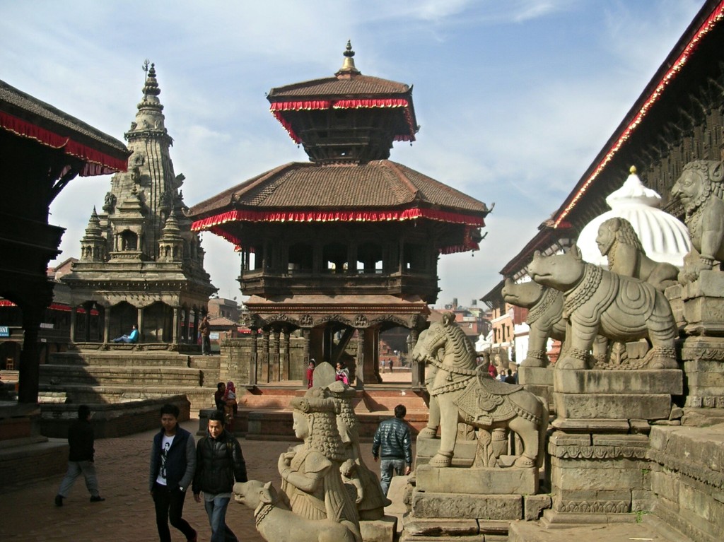 Durbar Square in Bhaktapur