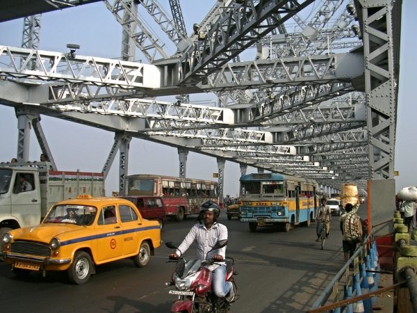 Howrah Brücke in Kalkutta