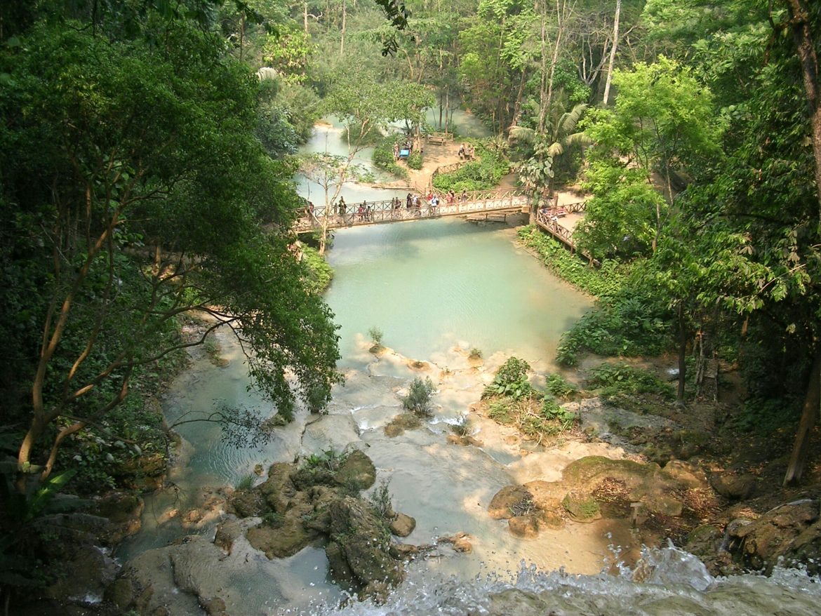 Kuang Si Wasserfall bei Luang Prabang