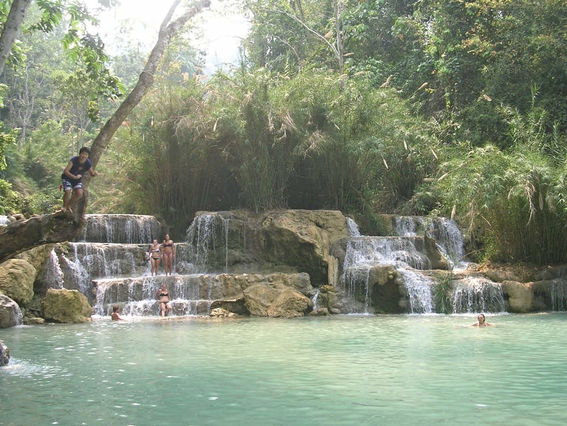 Kuang Si Wasserfall bei Luang Prabang