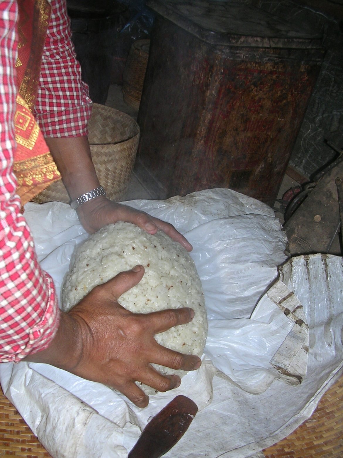 Sticky Rice Zubereitung