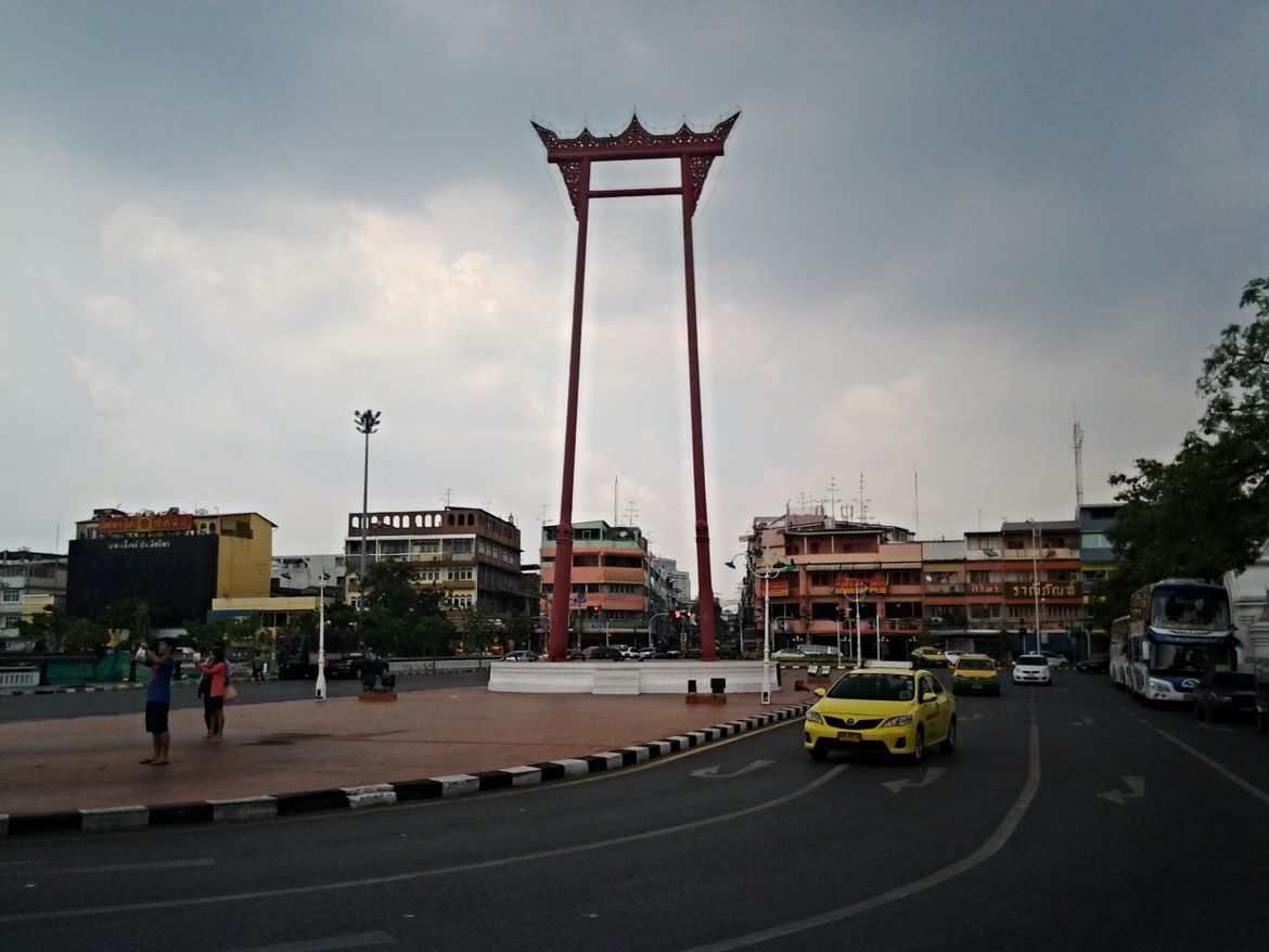 Straße von Bangkok
