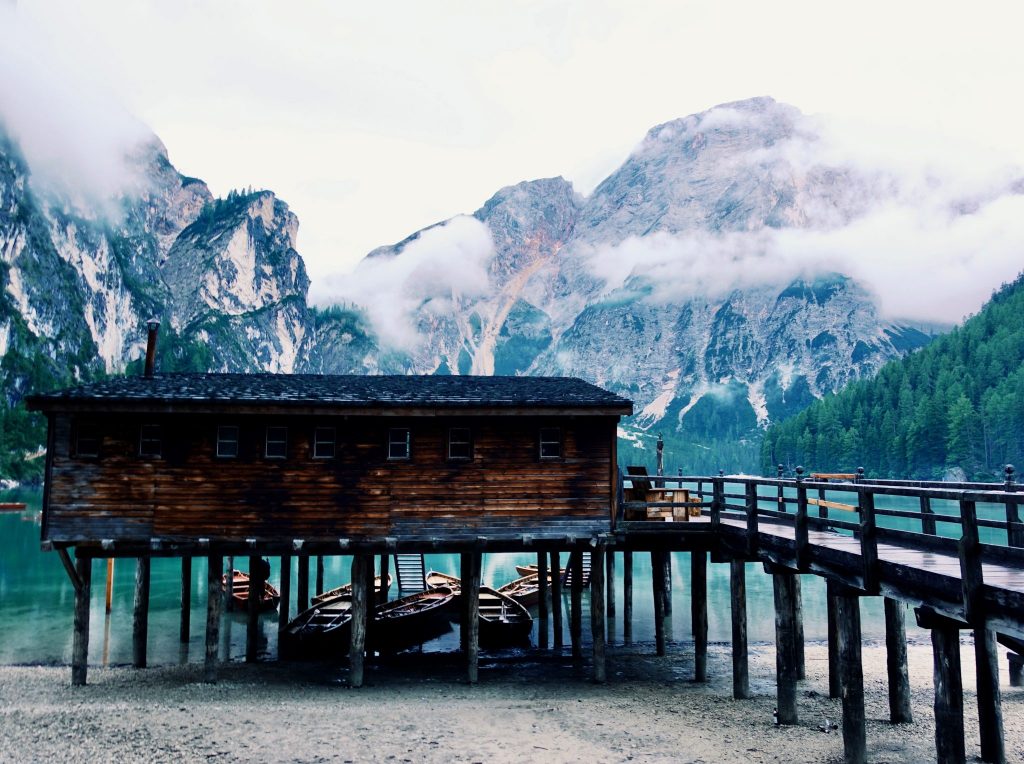 Pragser Wildsee: Bootshaus