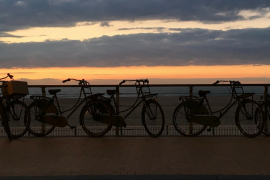 Räder am Meer