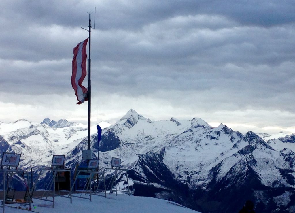 Blick in Richtung Kitzsteinhorn von der Schmitten